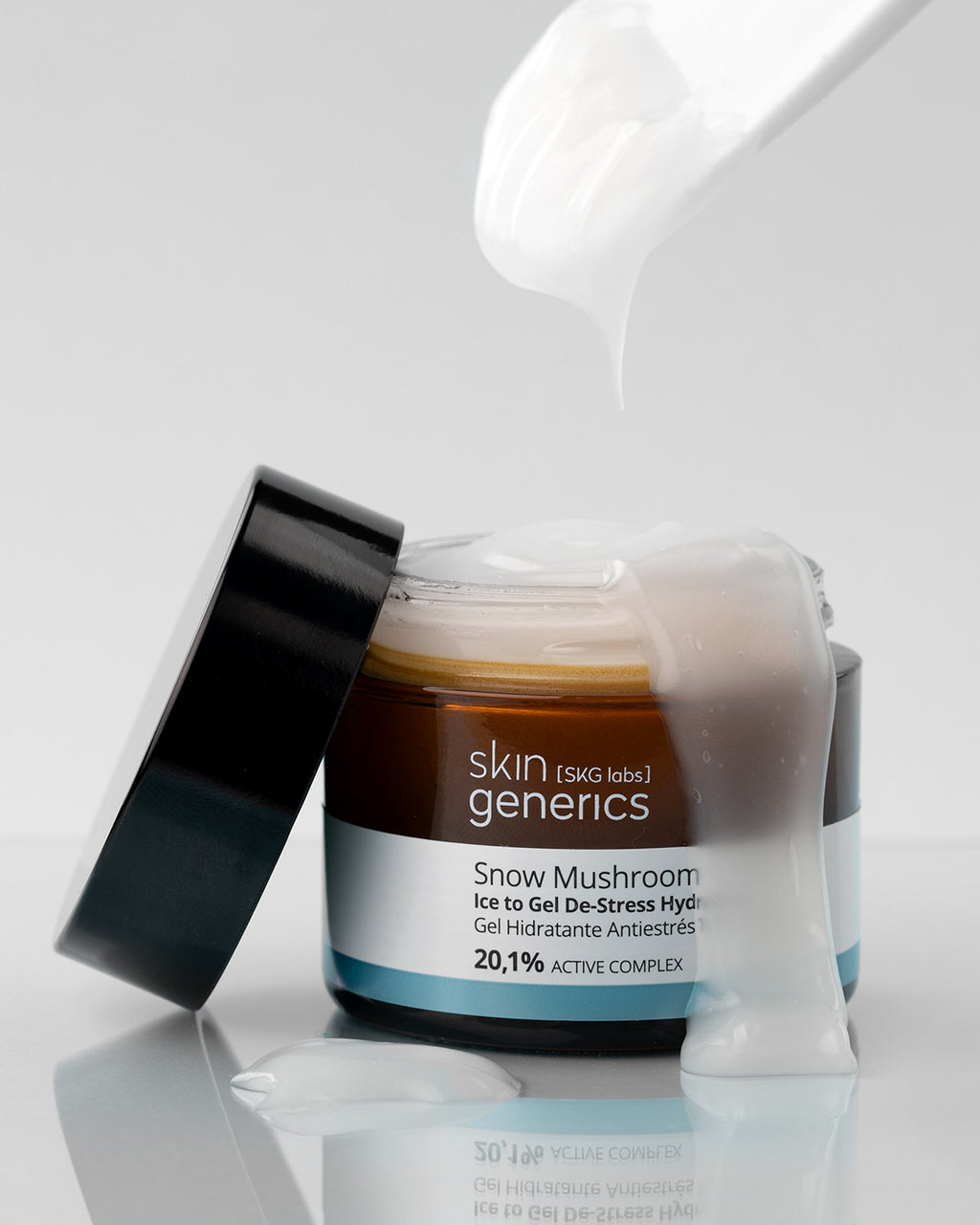 Gel hidratante Antiestrés  Textura Hielo - Skin Generics - imagen 3
