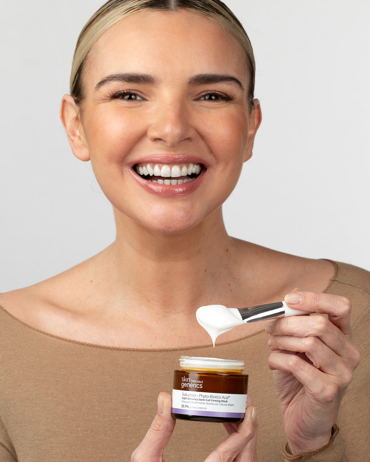 Mascarilla Reafirmante de Noche con Células Madre - Skin Generics - imagen 3